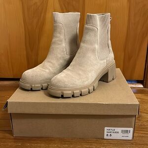 Steve Madden suede Hayle boots